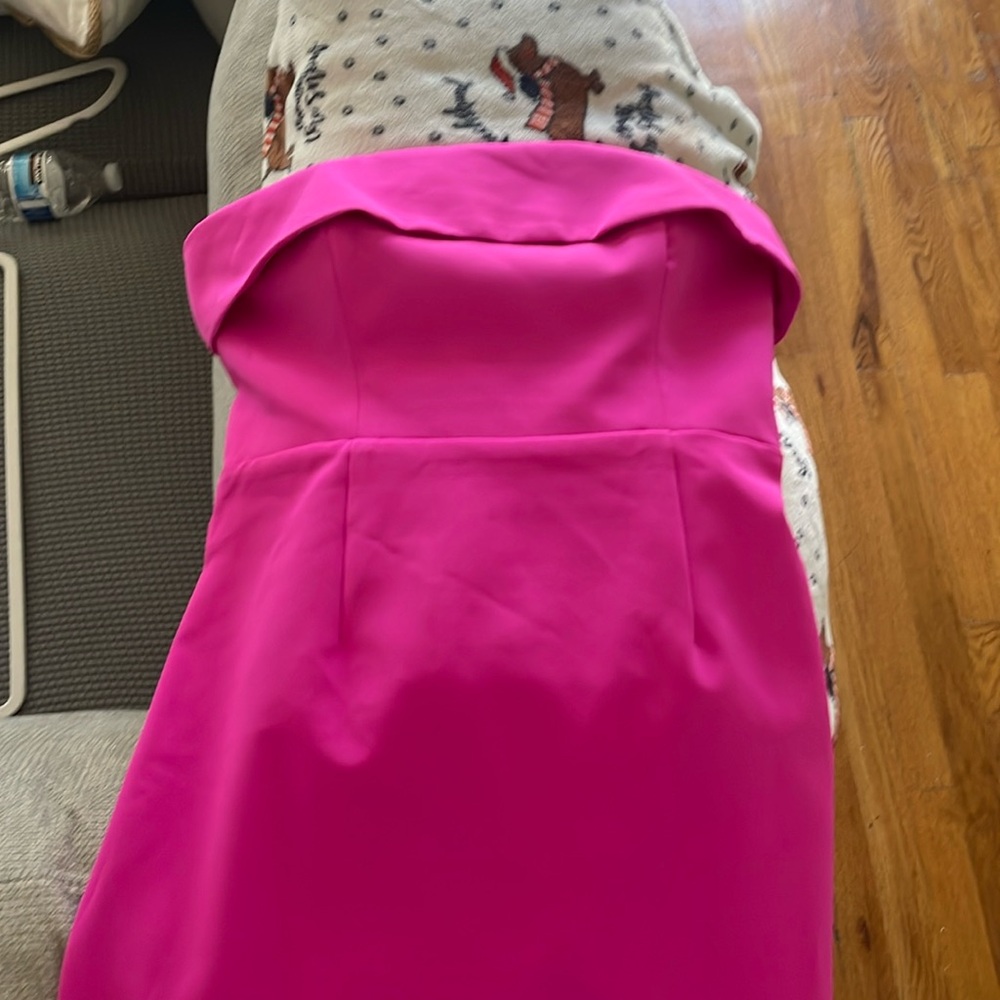 Strapless dress